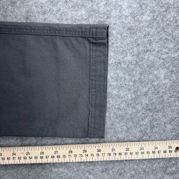 Eddie Bauer Men’s Canvas Utility Stretch Pants, Gray, Size 34x32 NEW - Picture 9 of 15
